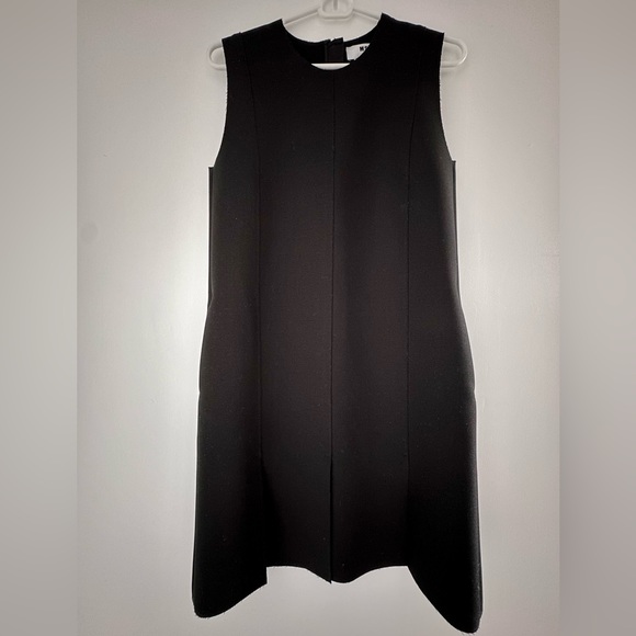 MSGM Little Black Dress with Pockets - Picture 1 of 8